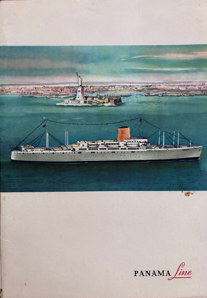 Panama Line. Luncheon Menu