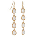 Pearl Line Earrings
