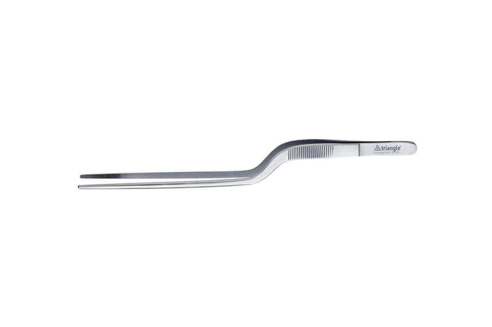 Pince à dresser forme coudée Triangle inox - 14 cm