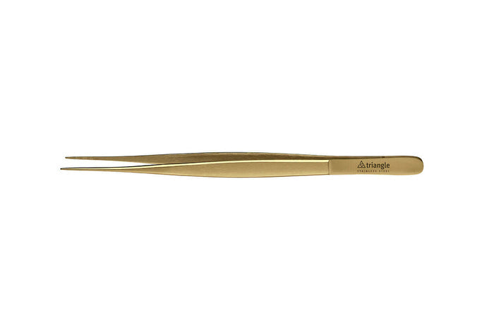 Pince à dresser Triangle inox 15cm - Doré
