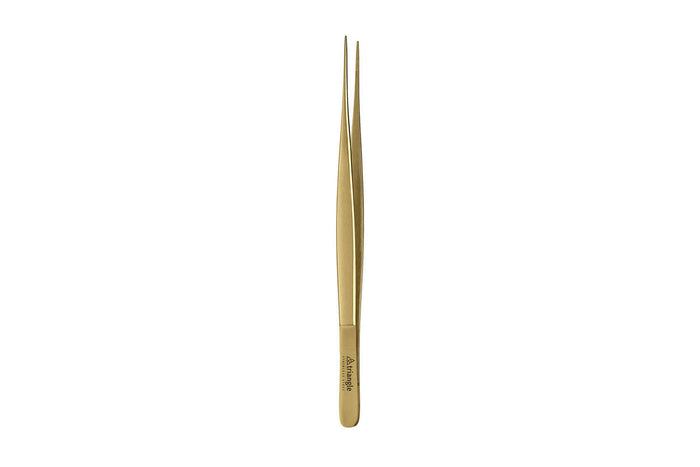 Pince à dresser Triangle inox 15cm - Doré