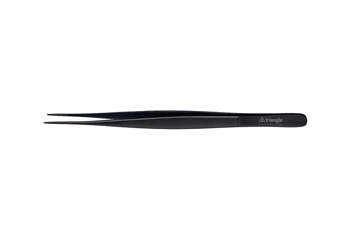 Pince à dresser Triangle inox 15cm - Noir
