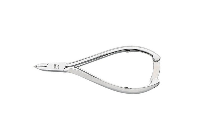 Pince à ongles HB INOX 4508 en acier inox 12cm avec mors 3mm