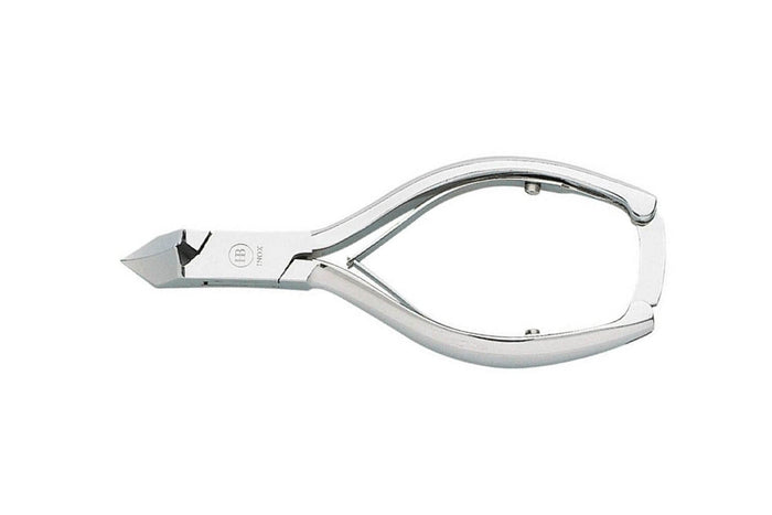Pince à ongles HB INOX 4513 en acier inox avec mors obliques 14cm