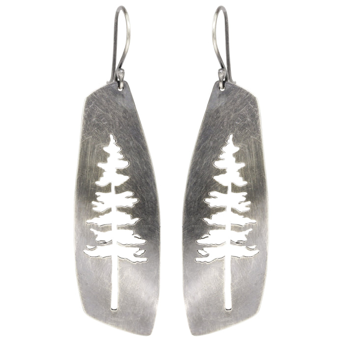 Pine Tree Earrings-Catherine Chandler
