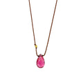 Pink Tourmaline Necklace-Margaret Solow