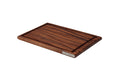 Planche à découper Continenta en bois d'acacia + rigole - L