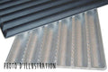 Plaque à baguettes 6 gouttières en aluminium