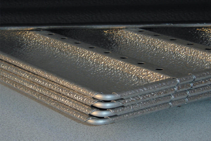 Plaque à baguettes 6 gouttières en aluminium