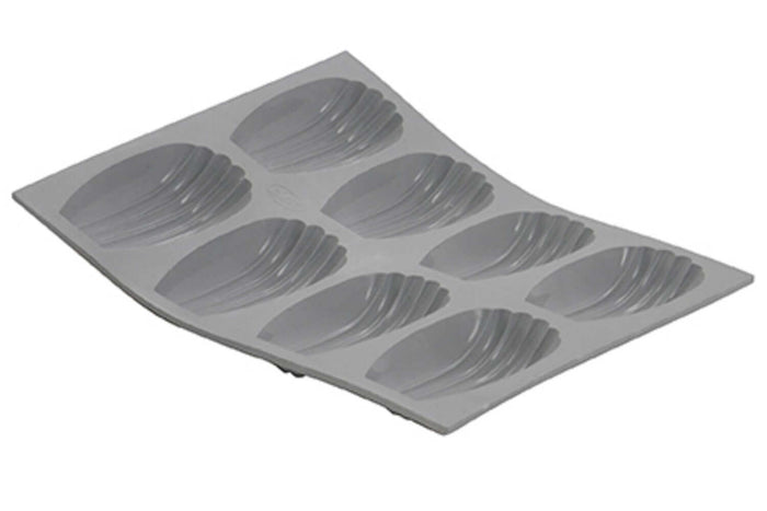 Plaque à madeleines en silicone De Buyer Elastomoule 8 ou 9 alvéoles - 8