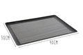 Plaque perforée anti-adhésive De Buyer en aluminium - 40 x 30 cm