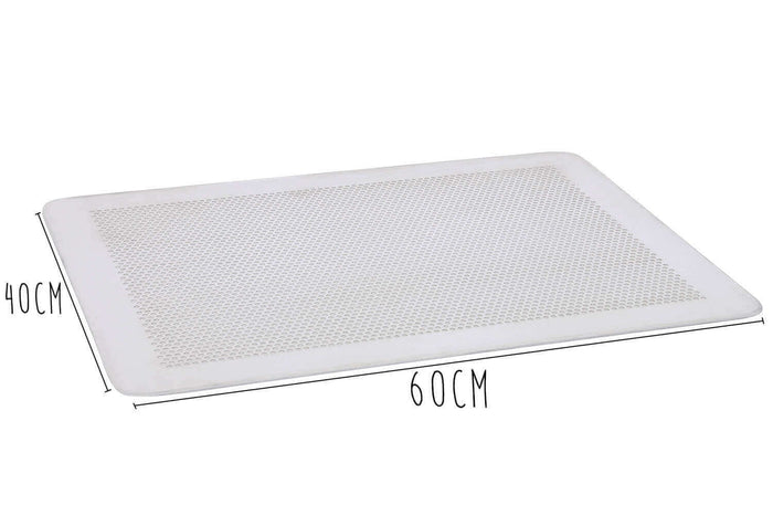 Plaque perforée en aluminium De Buyer sans rebord 1,5mm d'épaisseur - 60 x 40 cm
