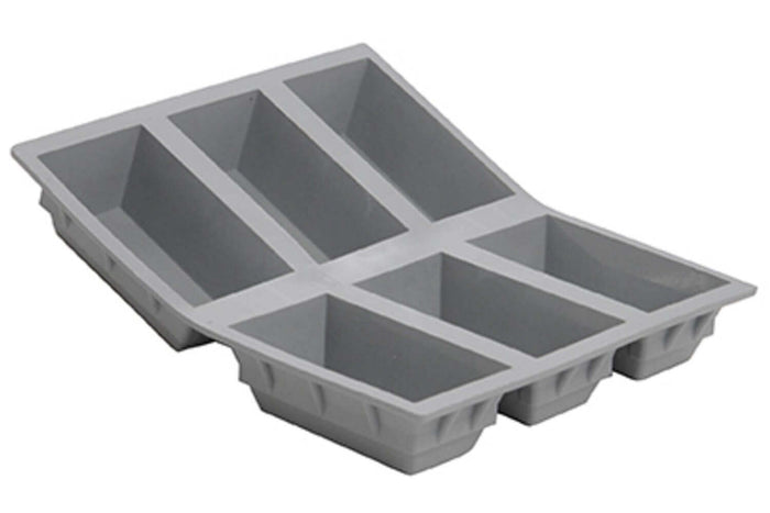 Plaque pour cakes individuels De Buyer Elastomoule 6 ou 9 alvéoles - 6