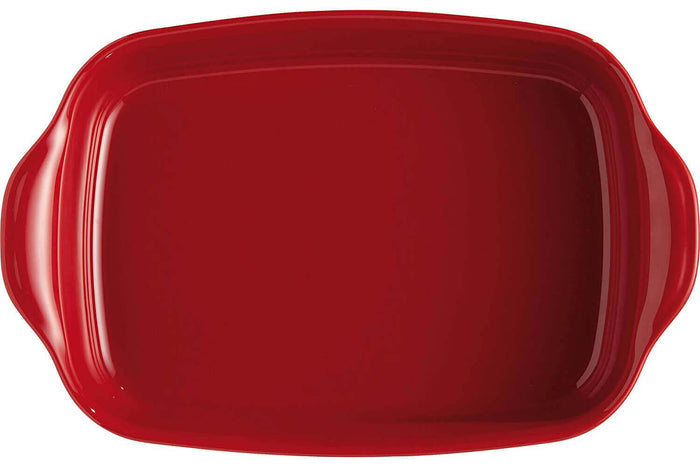 Plat à four rectangulaire Emile Henry Ultime moyen 36 x 23 x 7 cm - Grand Cru