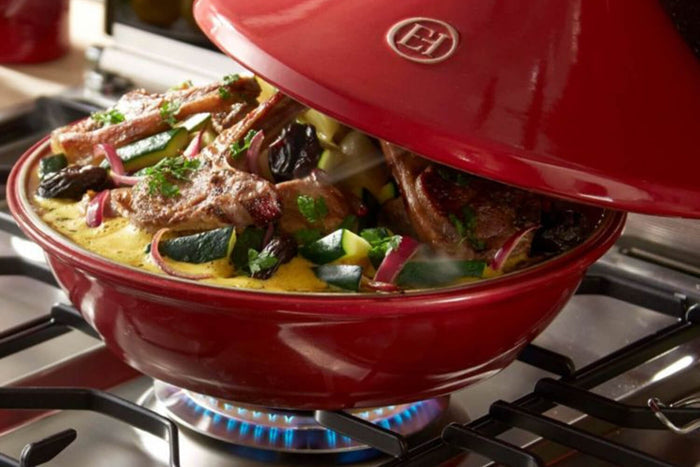 Plat à tajine Emile Henry 27 cm en céramique - Grand Cru