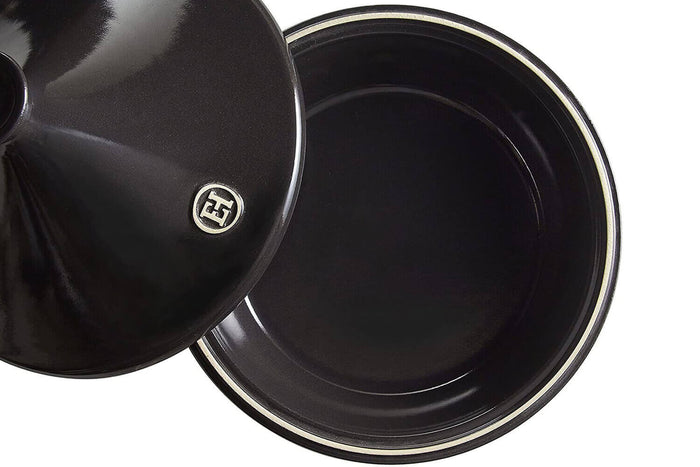 Plat à tajine Emile Henry 32 cm en céramique - Fusain