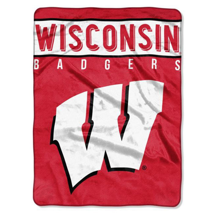 Plush 60X80 inch Blanket - Extremely Soft - Machine Washable - WISCONSIN