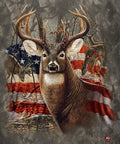 Plush Queen Size Blanket - Extremely Soft - Machine Washable - AMERICAN DEER