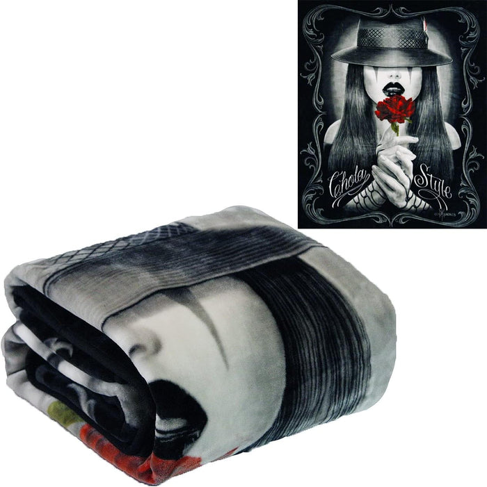 Plush Queen Size Blanket - Extremely Soft - Machine Washable - CHOLA STYLE