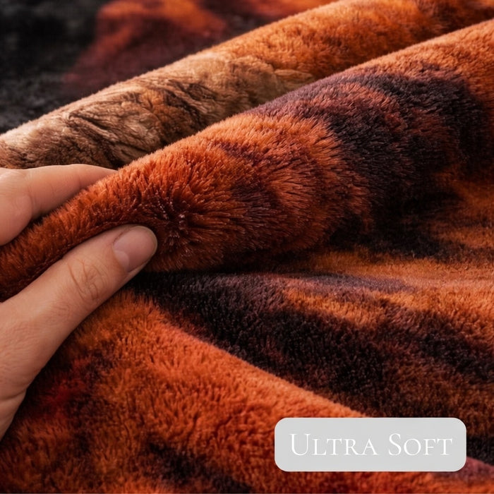 Plush Queen Size Blanket - Extremely Soft - Machine Washable - DRAGON CLAN
