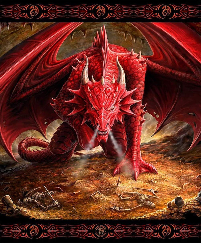 Plush Queen Size Blanket - Extremely Soft - Machine Washable - DRAGON LAIR