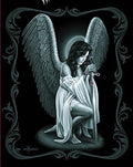 Plush Queen Size Blanket - Extremely Soft - Machine Washable - GUARDIAN ANGEL