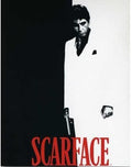 Plush Queen Size Blanket - Extremely Soft - Machine Washable - SCARFACE SILHOUETTE