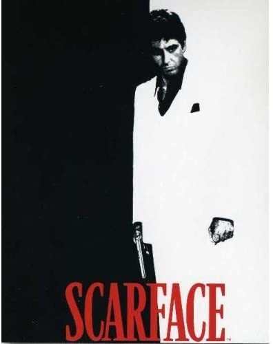 Plush Queen Size Blanket - Extremely Soft - Machine Washable - SCARFACE SILHOUETTE