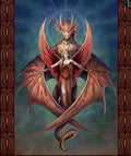 Plush Queen Size Mythical Blanket - Extremely Soft - Machine Washable - Copperwing