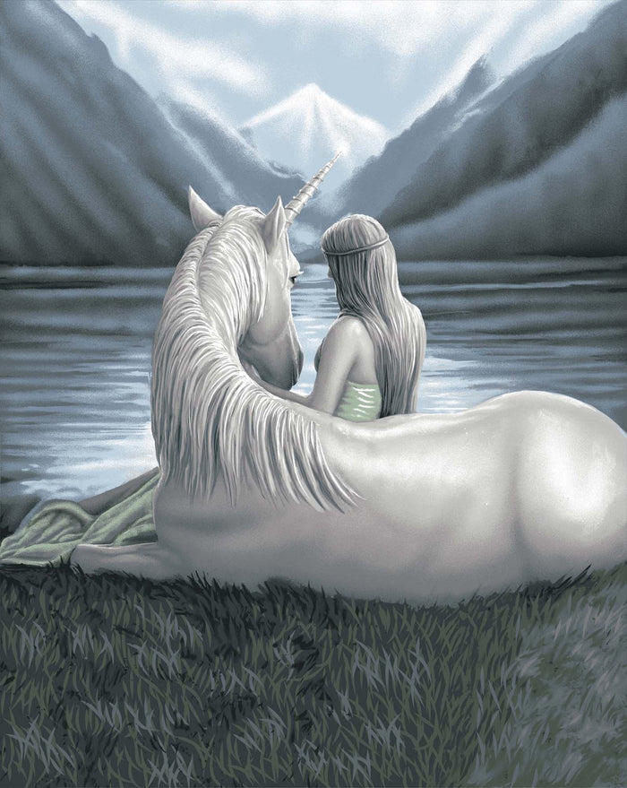 Plush Queen Size Mythical Fairy Blanket - Extremely Soft - Machine Washable - Beyond Worlds