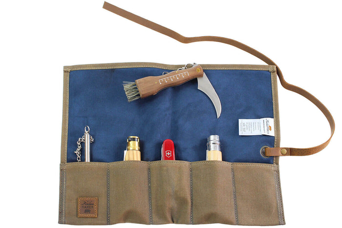 Pochette Alaskan Maker Woodchuck pour couteaux pliants et montres - Havane
