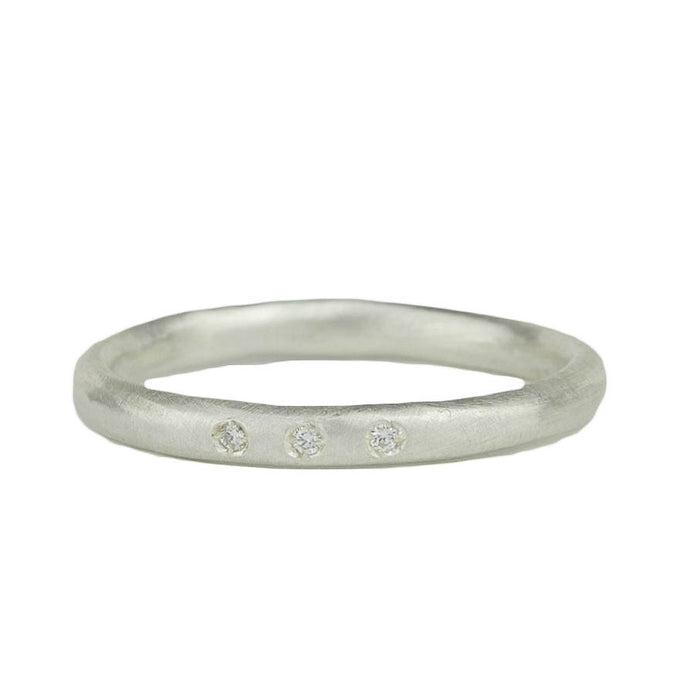 Pod Band 3 Diamond Ring-Branch