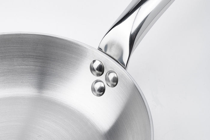 Poêle à frire De Buyer Alchimy en inox 18/10 multicouches 3 plis