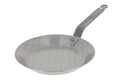 Poêle à steak De Buyer Mineral B Element striée bord évasé en fer - 24cm