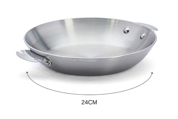 Poêle De Buyer Alchimy Loqy amovible en inox 18/10 multicouches - 24cm