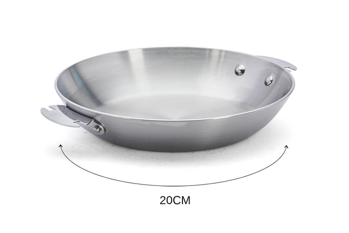 Poêle De Buyer Alchimy Loqy amovible en inox 18/10 multicouches - 20cm