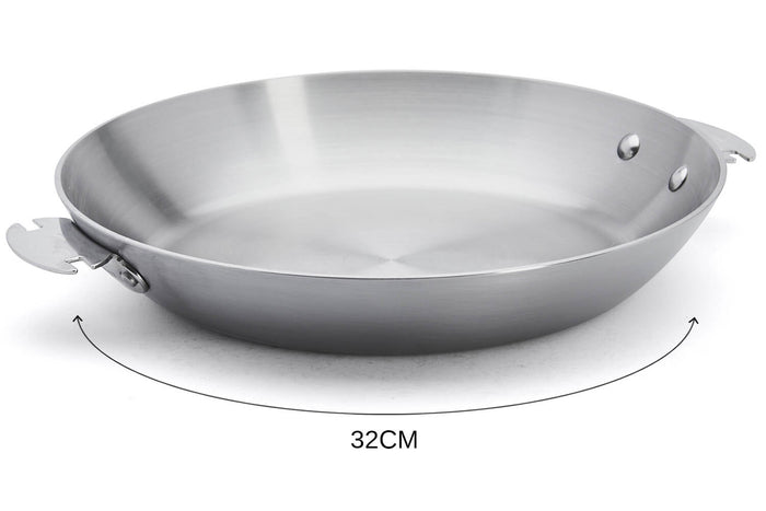 Poêle De Buyer Alchimy Loqy amovible en inox 18/10 multicouches - 32cm