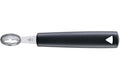 Pomme parisienne Triangle forme ovale en acier inoxydable - Lisse