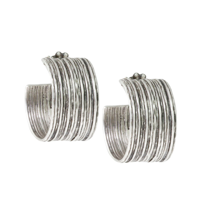 Power Hoop Earrings-Austin Titus