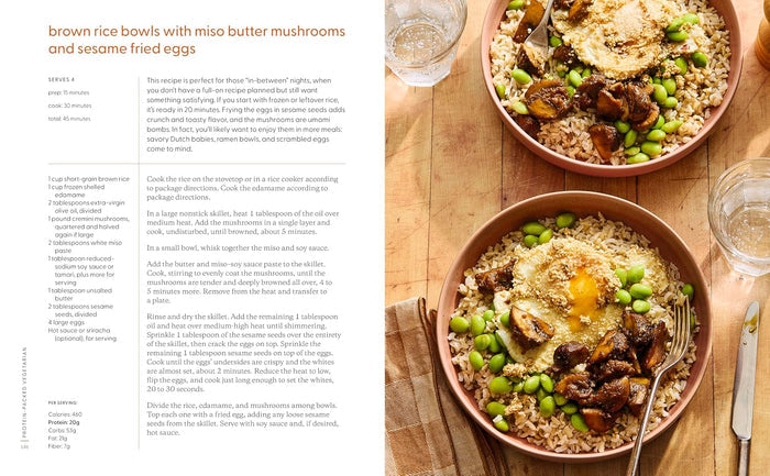 Protein-Packed Vegetarian: Easy, Nourishing Recipes to Fuel Your Day (Grace Elkus)