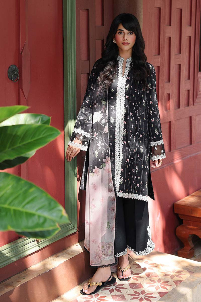 Qalamkar - AX-09 A Farah Three Piece Lawn