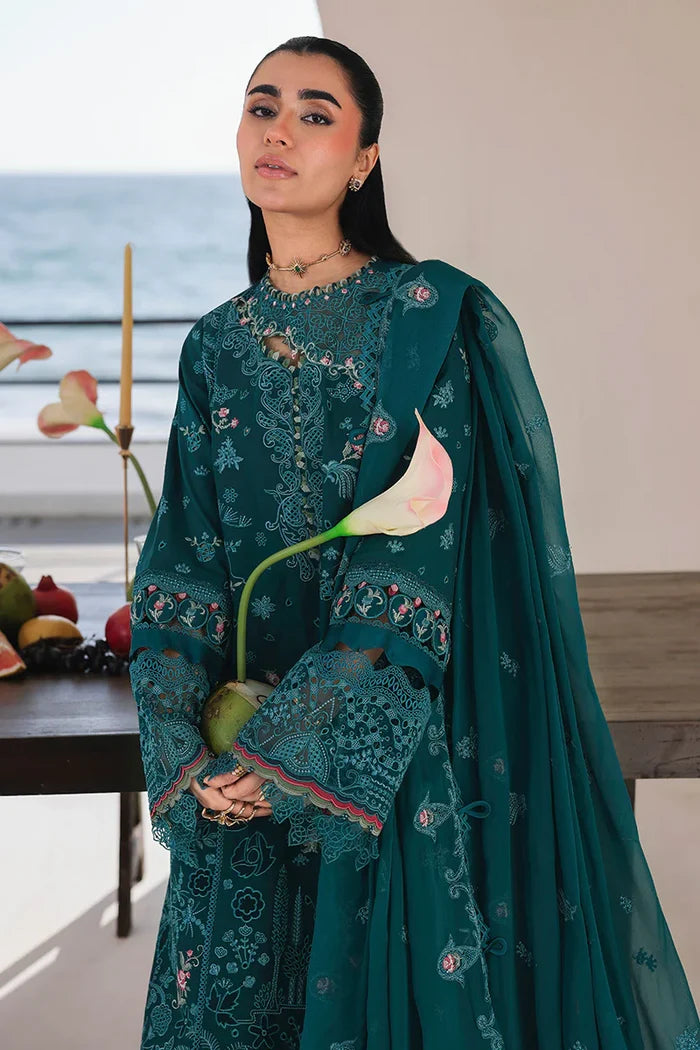 Qalamkar - SA-04 Elif Three Piece Lawn