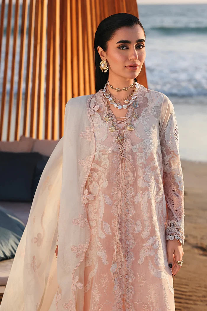 Qalamkar - SA-06 Mahur Three Piece Jacquard Weaved