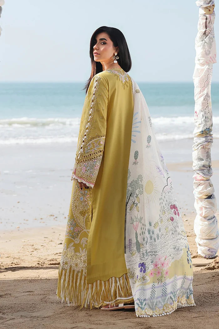 Qalamkar - SA-07 Hira Three Piece Lawn