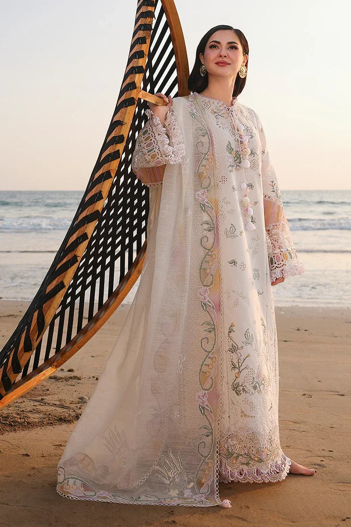Qalamkar - SA-10 Ilara Three Piece Lawn