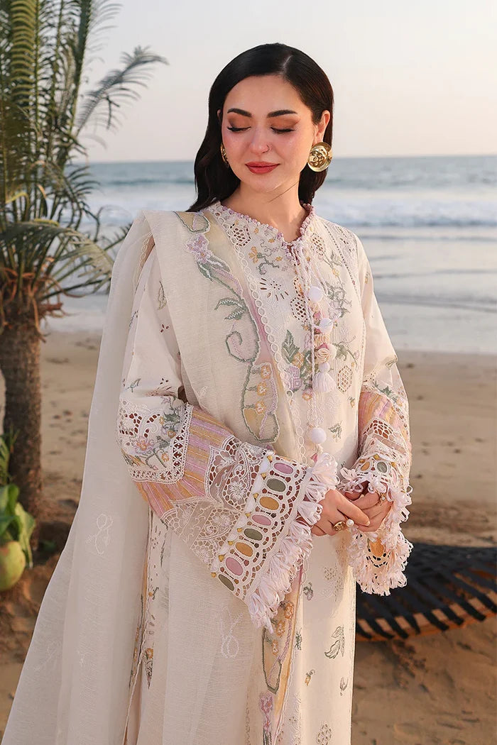 Qalamkar - SA-10 Ilara Three Piece Lawn
