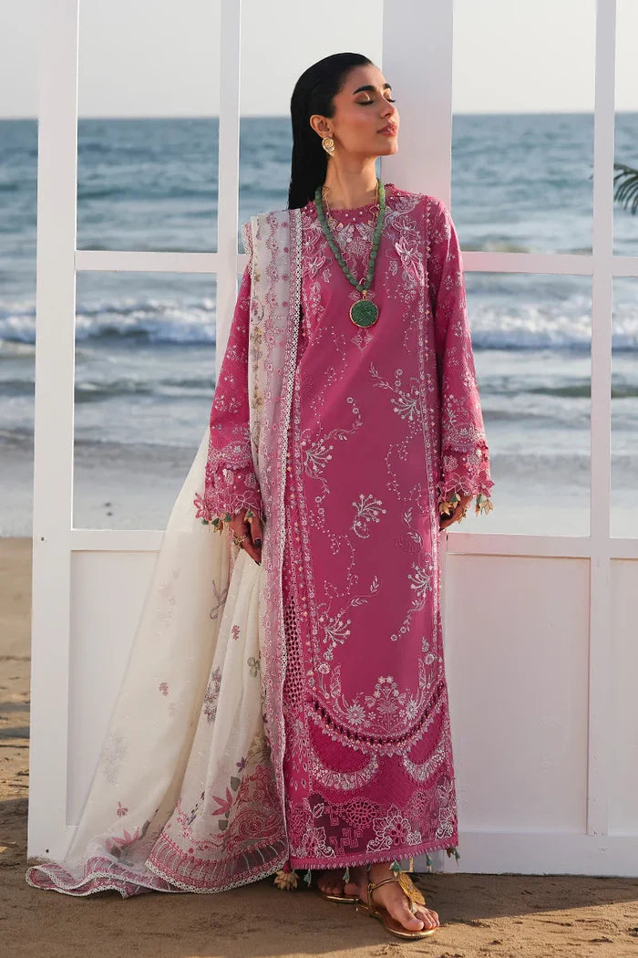Qalamkar - SA-13 Tara Three Piece Lawn