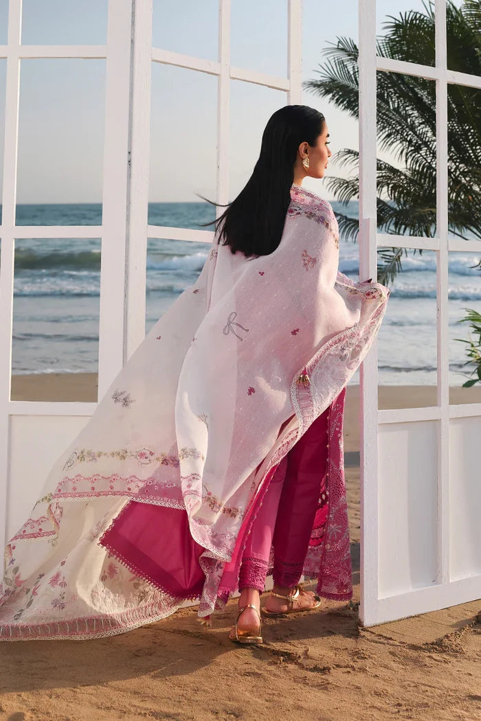 Qalamkar - SA-13 Tara Three Piece Lawn