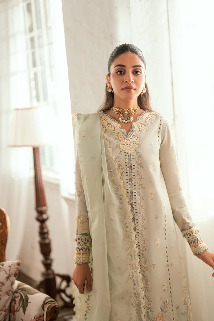 Qalamkar - SB-08 Rimsha 3 Piece Embroidered Lawn