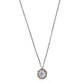 Rainbow Moonstone Octagon Necklace-Lauren Wolf